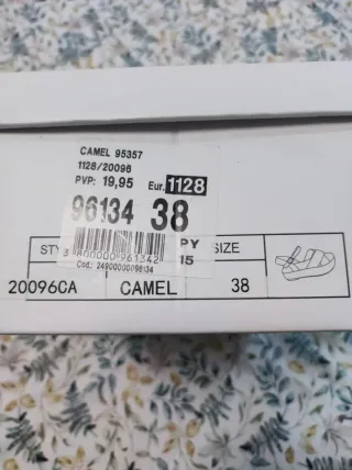 Sandalias de cuña mujer beige y marrón