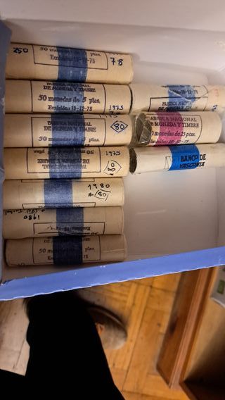 Cartuchos de Monedas Antiguas