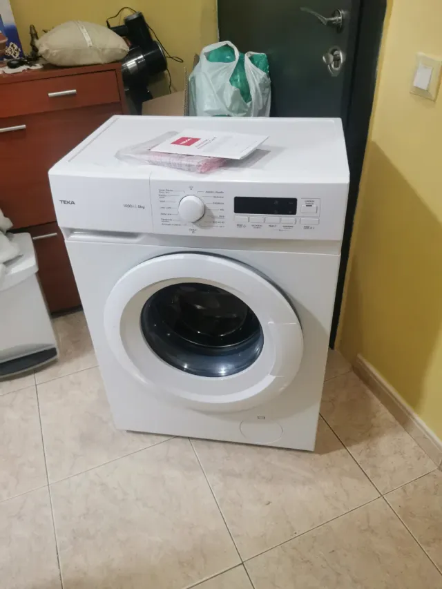 Lavadora Teka 1000 rpm - 6 kg nueva sin usar
