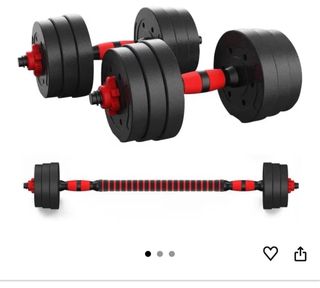 Juego Mancuernas Ajustables 40kg + Barra