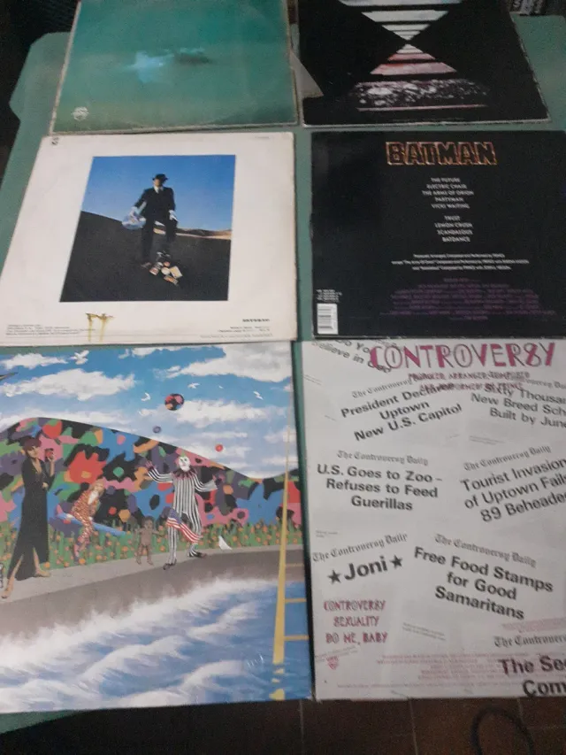 Lote Vinilos LP Tangerine Dream, Prince, Batman