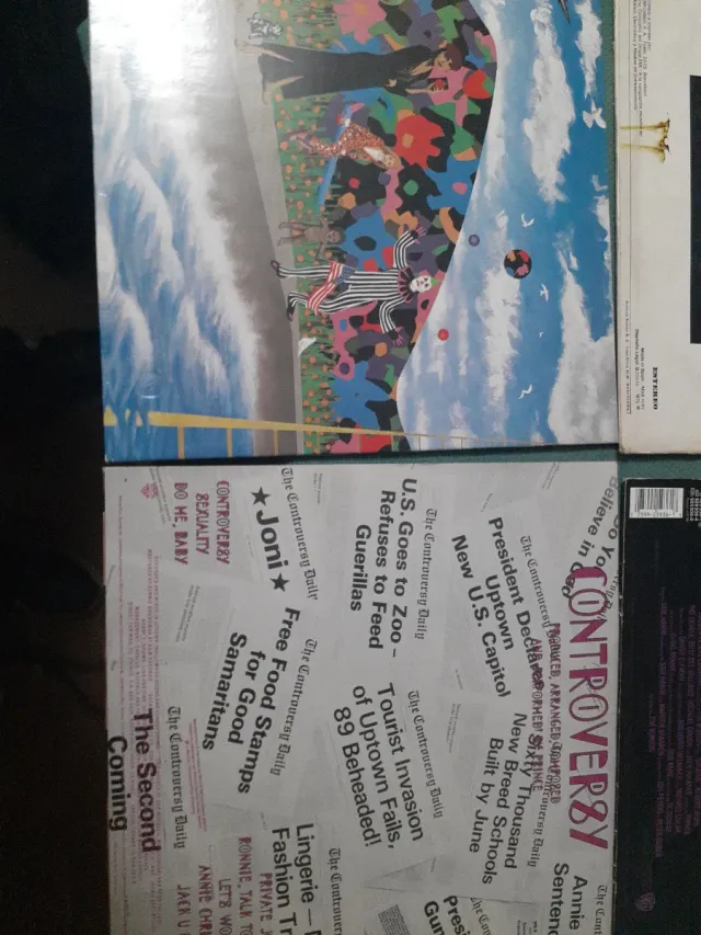 Lote Vinilos LP Tangerine Dream, Prince, Batman