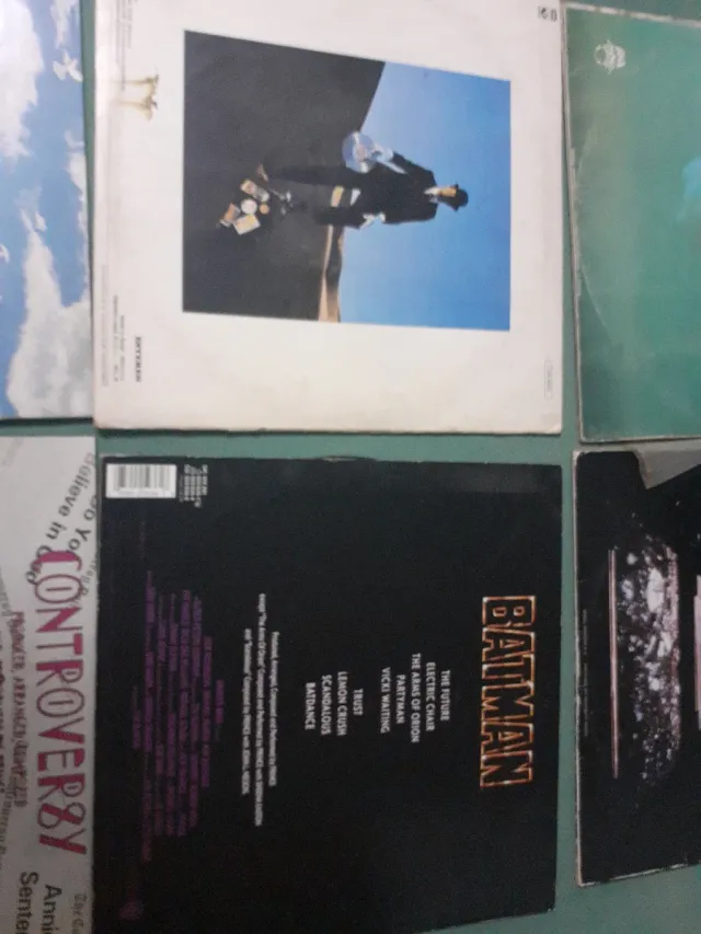 Lote Vinilos LP Tangerine Dream, Prince, Batman