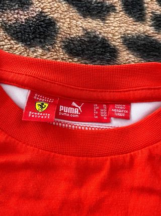 Camiseta deportiva Puma x Ferrari