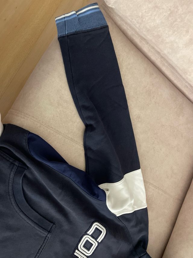 Sudadera Nike COR72Z Azul y Blanca