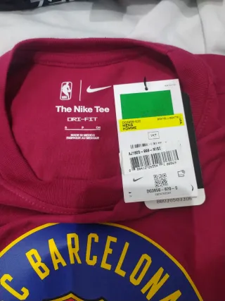 Camiseta Nike FC Barcelona Baloncesto Talla S
