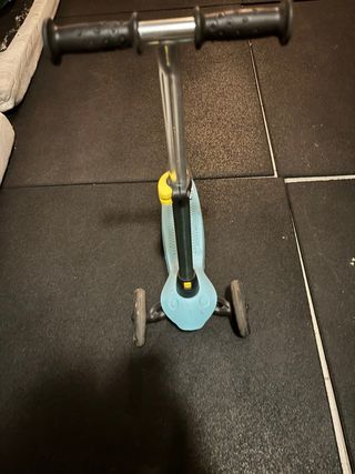 Monopattino 3 ruote azzurro