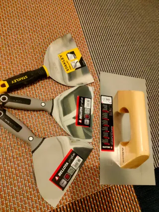 Lote Espátulas Stanley y Bellota