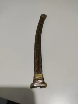 Pulsera maciza estilo serpiente