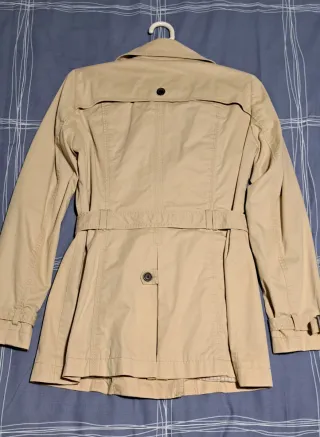 Gabardina Zara Mujer Beige