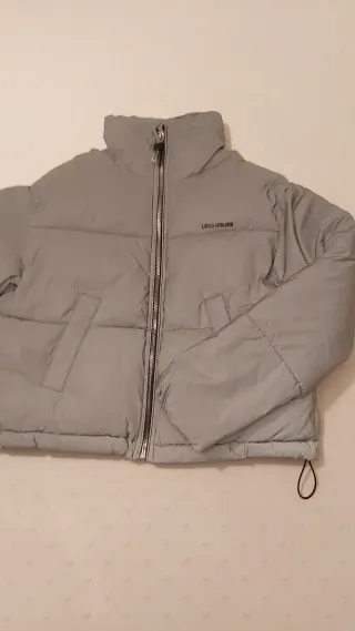 Plumón gris reflectante ajustable