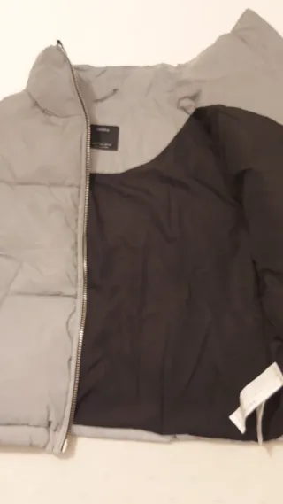 Plumón gris reflectante ajustable