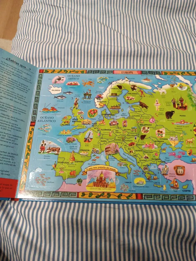 De viaje por el mundo: Mi primer atlas