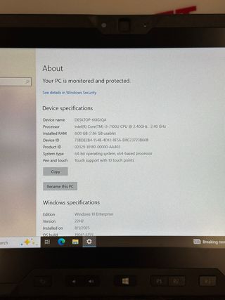 Dell Latitude 7212 Rugged Tablet