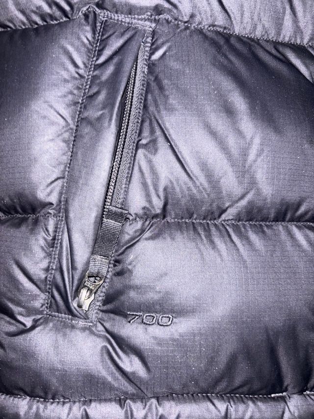 Chaleco The North Face Nuptse negro niños