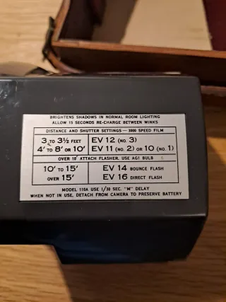 Polaroid Electric Eye 900 con custodia originale