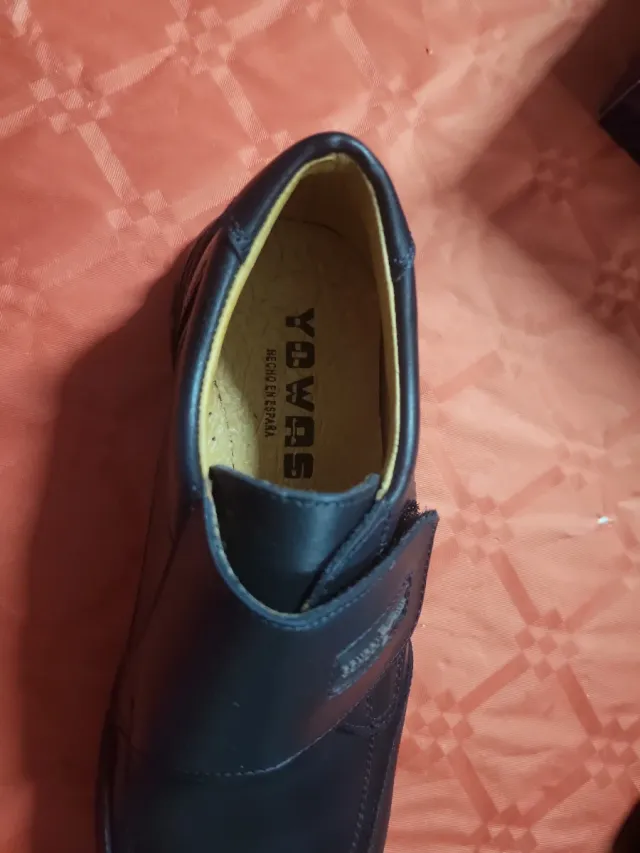 Zapato colegiol niño talla 33 c puntera reforzada