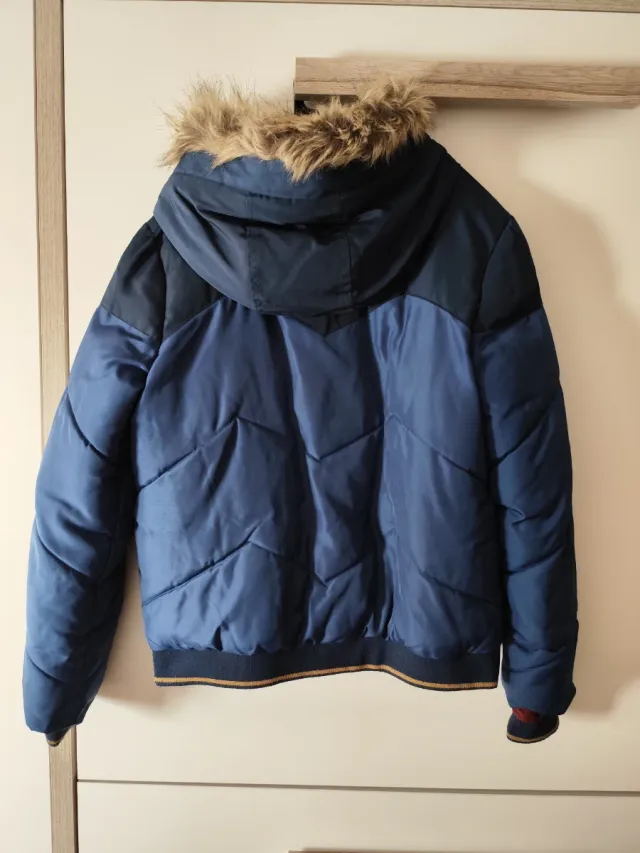 Cazadora IKKS niño con capucha, talla 14, 164cm