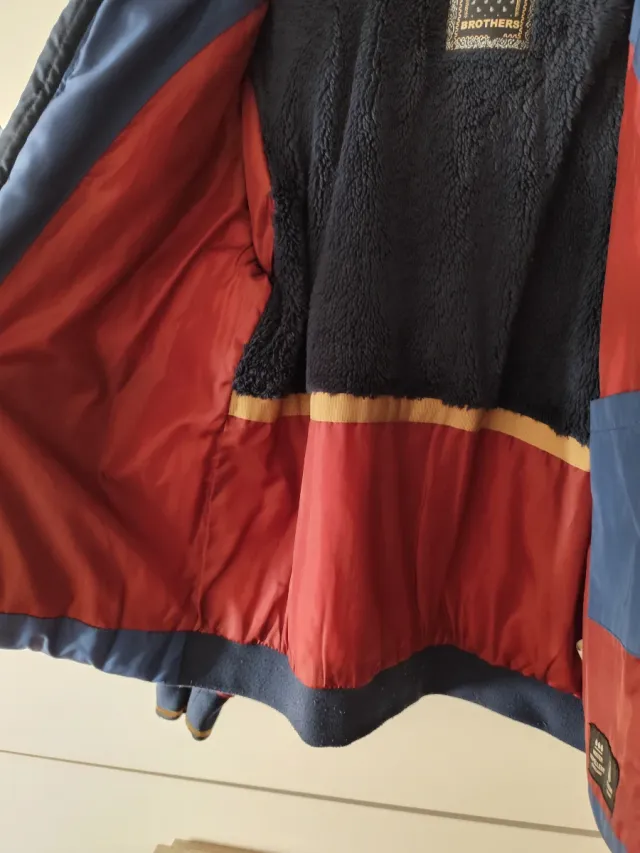 Cazadora IKKS niño con capucha, talla 14, 164cm