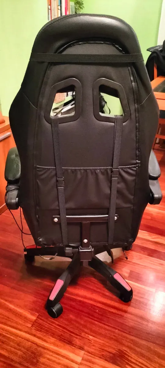 Silla Gaming Powergaming Negra y Roja