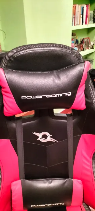 Silla Gaming Powergaming Negra y Roja