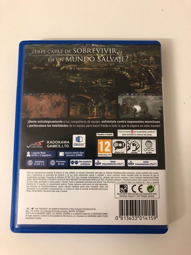 Natural Doctrine PS Vita PAL ESP