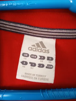 Chaqueta Adidas Roja Mujer Talla XL