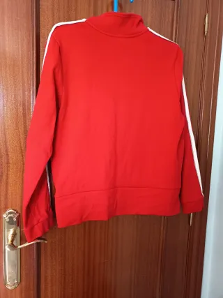 Chaqueta Adidas Roja Mujer Talla XL