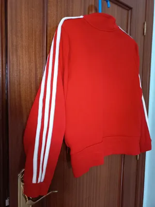 Chaqueta Adidas Roja Mujer Talla XL