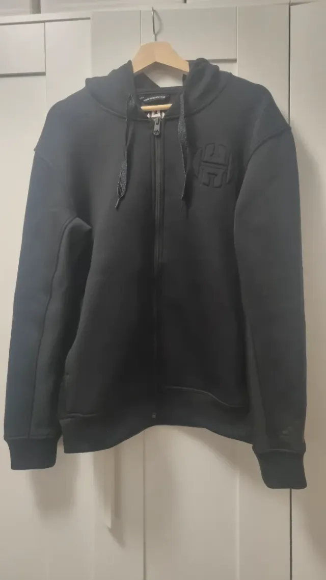 Sudadera Adidas Negra con Cremallera