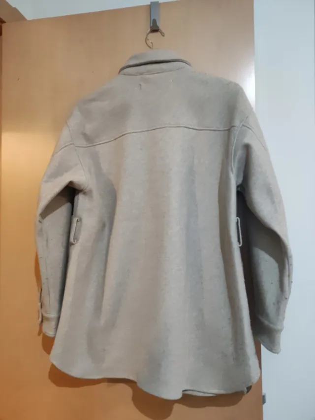 Parka/Sobrecamisa Zara Beige Talla M