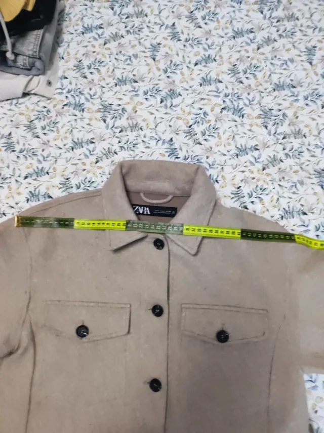 Parka/Sobrecamisa Zara Beige Talla M
