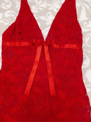 Vestido de fiesta rojo