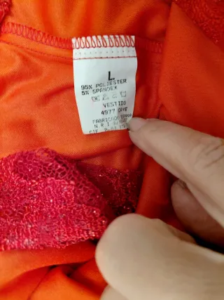 Vestido de fiesta rojo