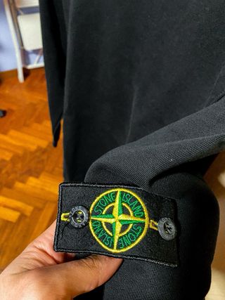 Sudadera Stone Island Negra Original