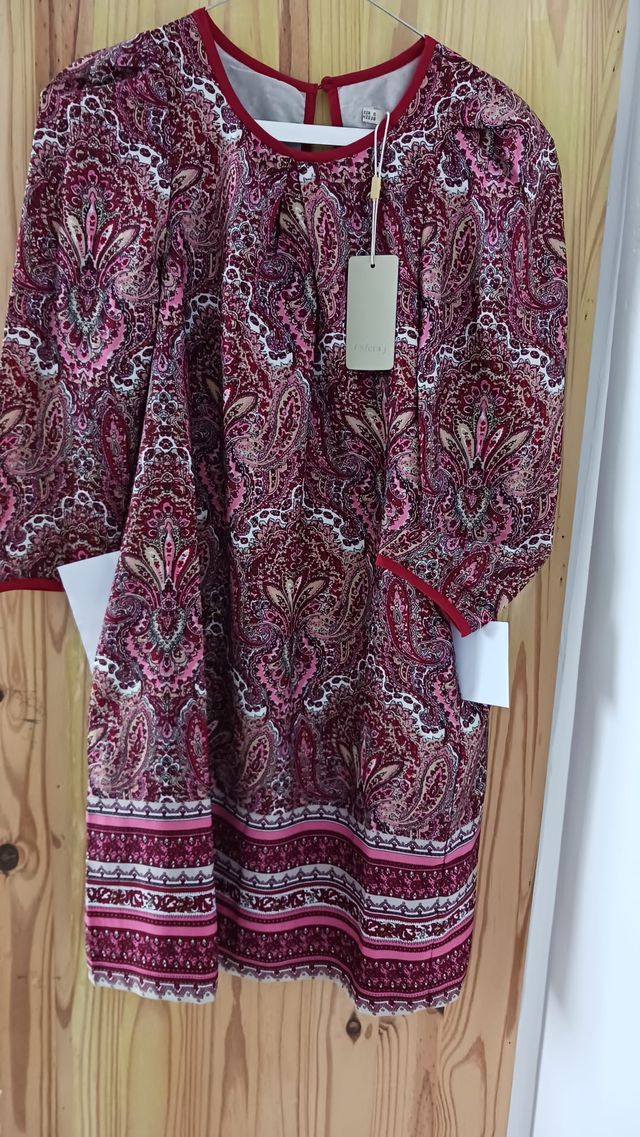 Vestido Sfera estampado talla S