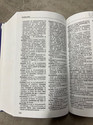 Diccionario francés español 