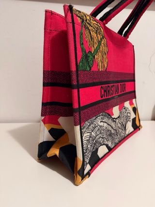 Bolso Christian Dior Book Tote Multicolor