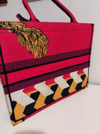 Bolso Christian Dior Book Tote Multicolor