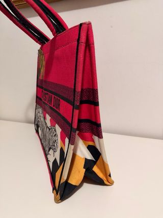 Bolso Christian Dior Book Tote Multicolor