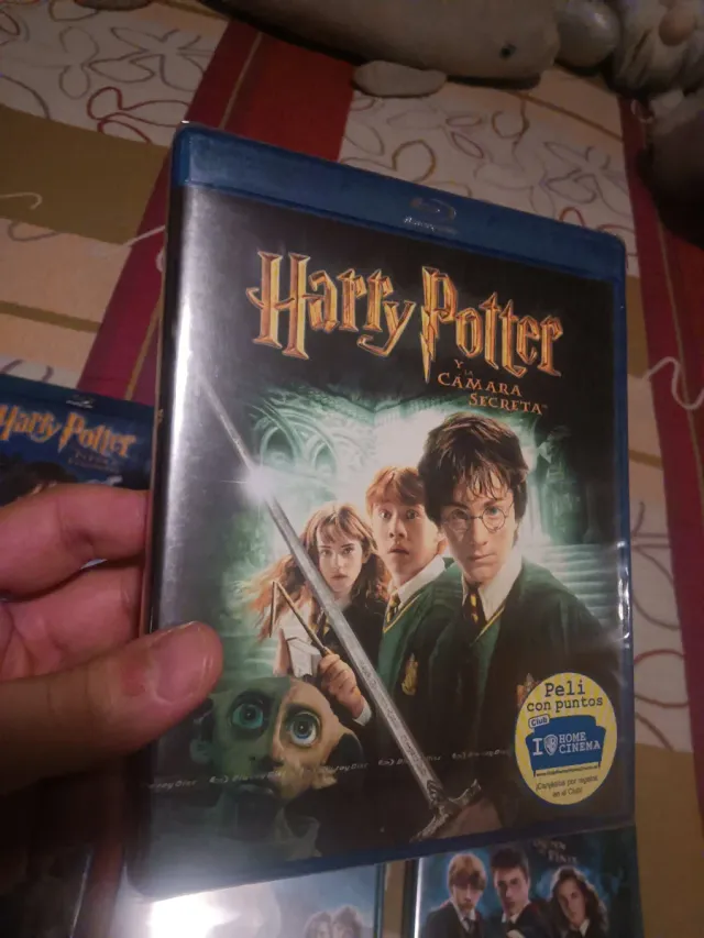 Lote 6 Film di Harry Potter Blu-ray PAL ESP