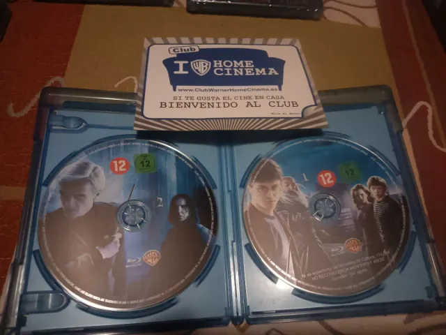 Lote 6 Film di Harry Potter Blu-ray PAL ESP