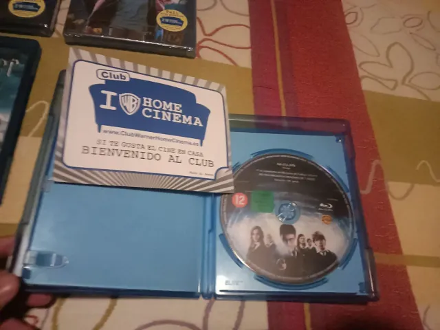 Lote 6 Film di Harry Potter Blu-ray PAL ESP