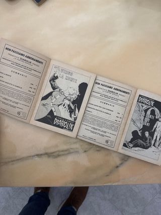 Fumetti diabolik del 1987
