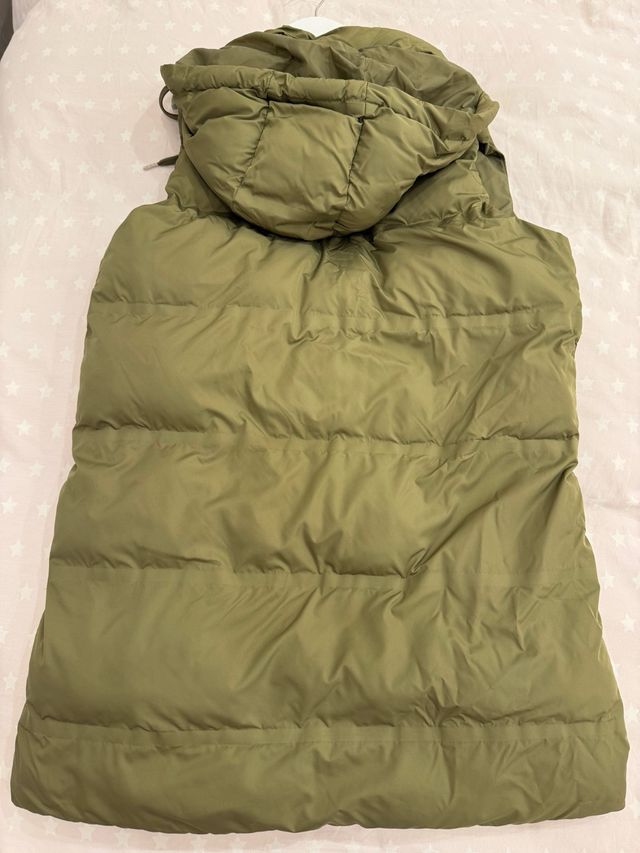 Chaleco acolchado verde