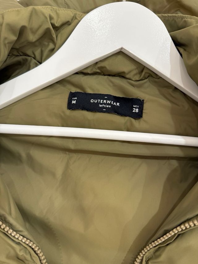 Chaleco acolchado verde