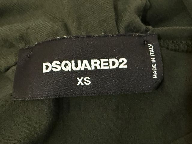 Dsquared2 Top Ruffle XS Verde