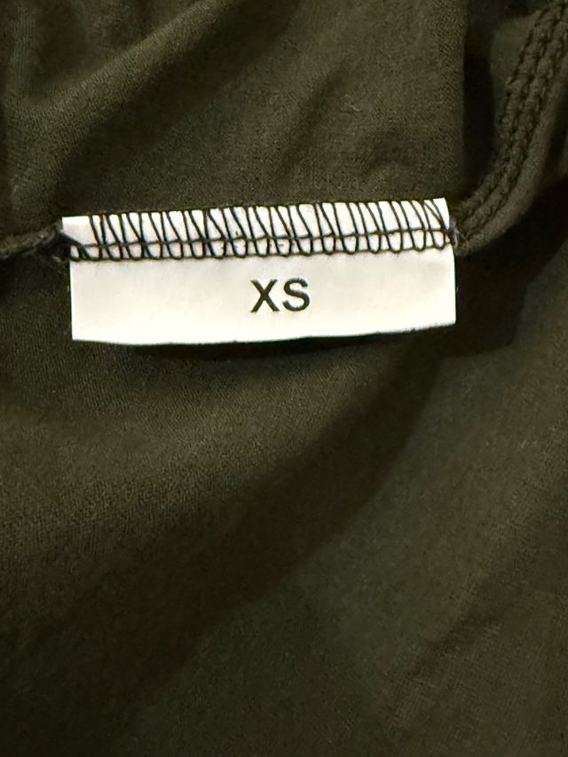 Dsquared2 Top Ruffle XS Verde