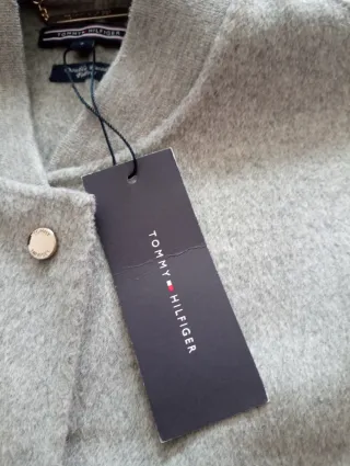 Abrigo Tommy Hilfiger Gris