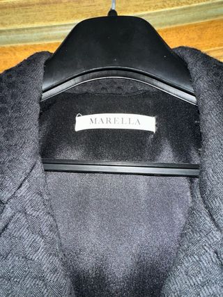 Cappotto Marella nero doppio petto